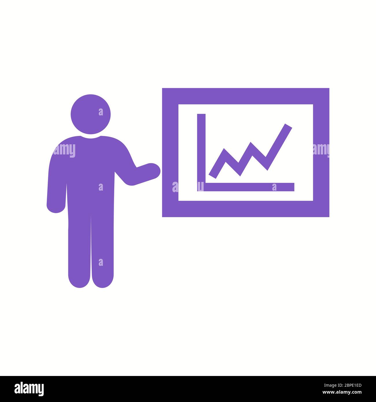 Beautiful Presentation Glyph Vector Icon Stock Vector Image & Art - Alamy