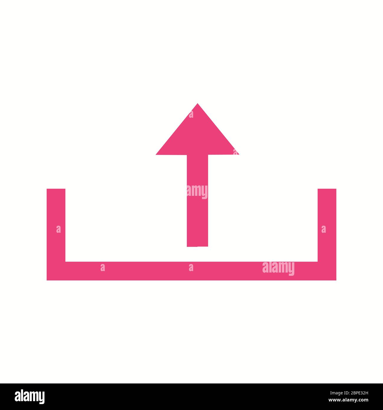 Beautiful Upload Glyph Vector Icon Stock Vector Image & Art - Alamy