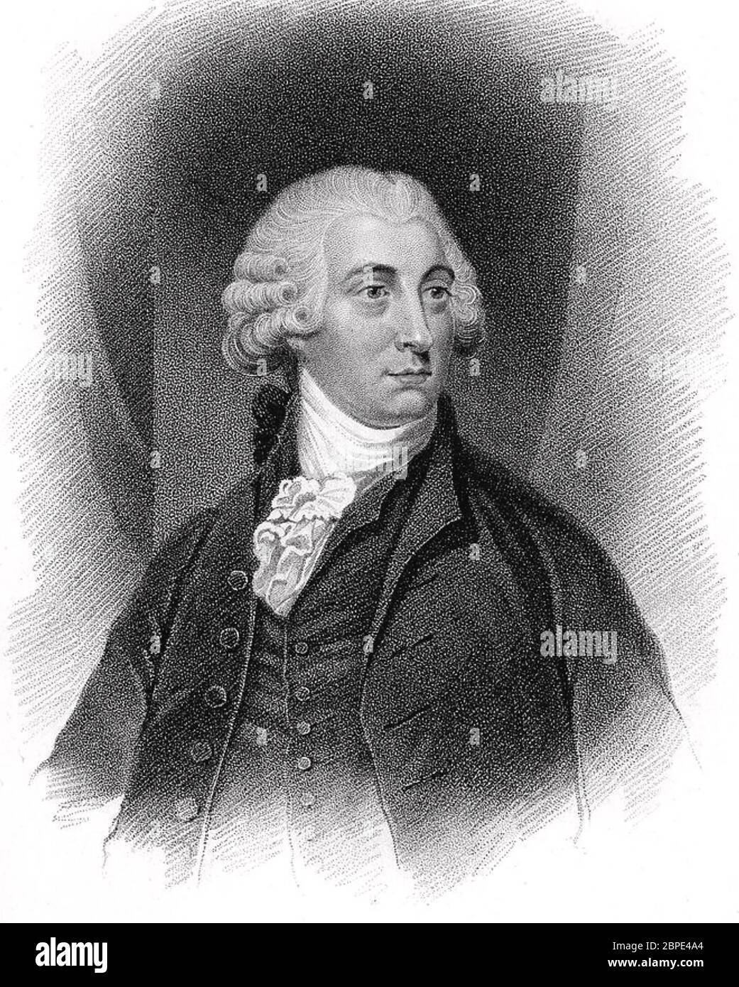 TOBIAS SMOLLETT (1721-1771) Scottish poet and novelist Stock Photo