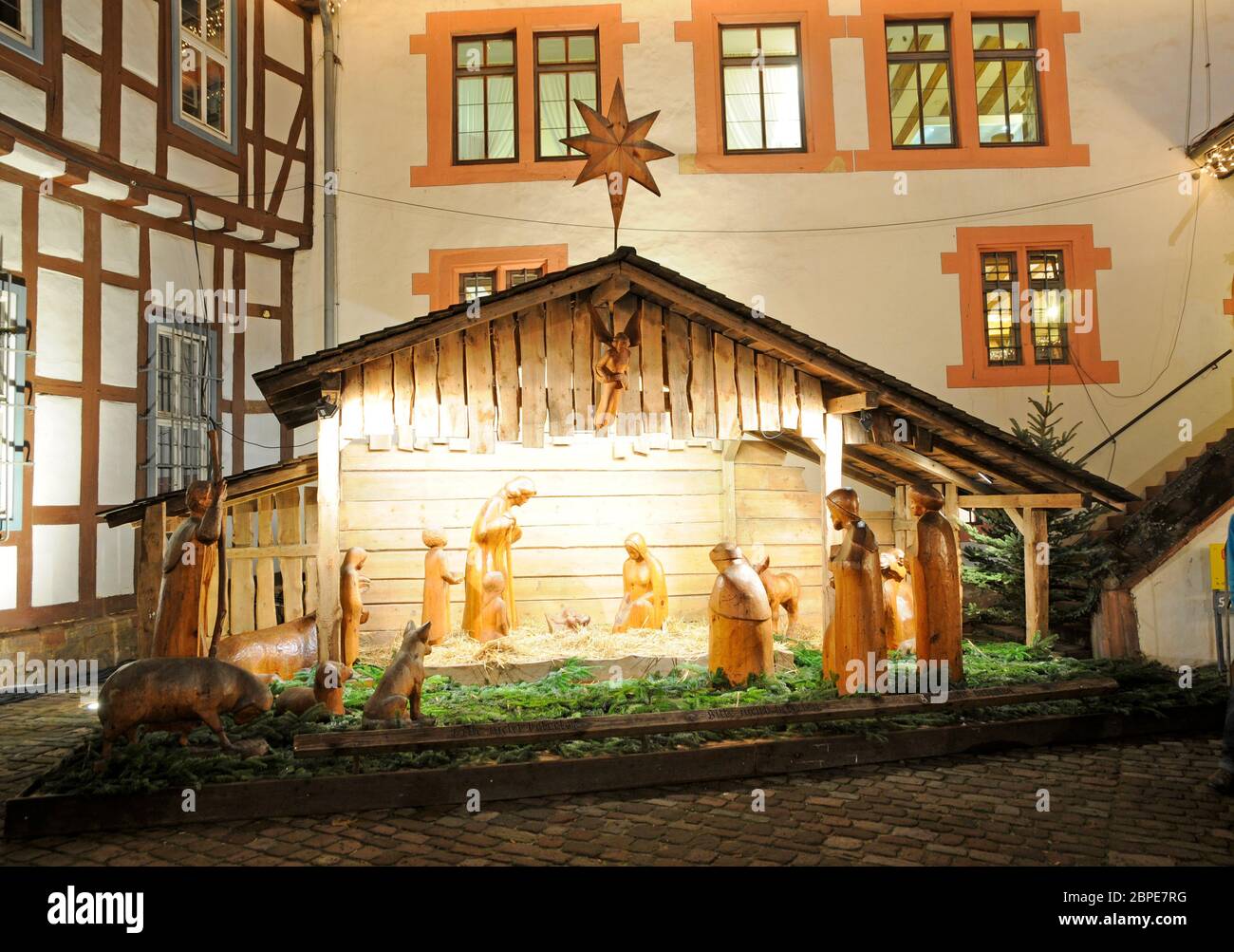 Weihnachtskrippe High Resolution Stock Photography And Images Alamy