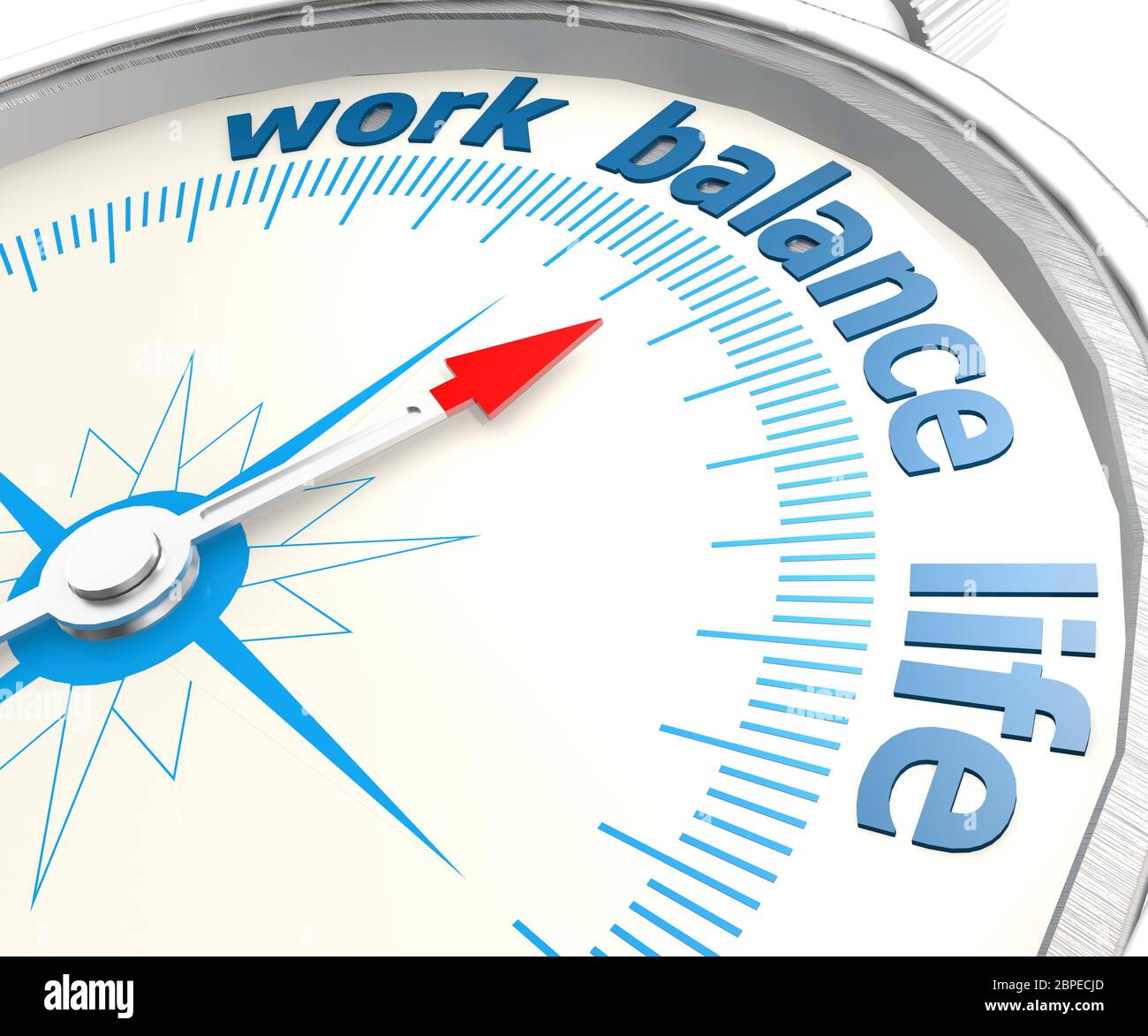 Compass work life balance image with hi-res rendered artwork that could ...