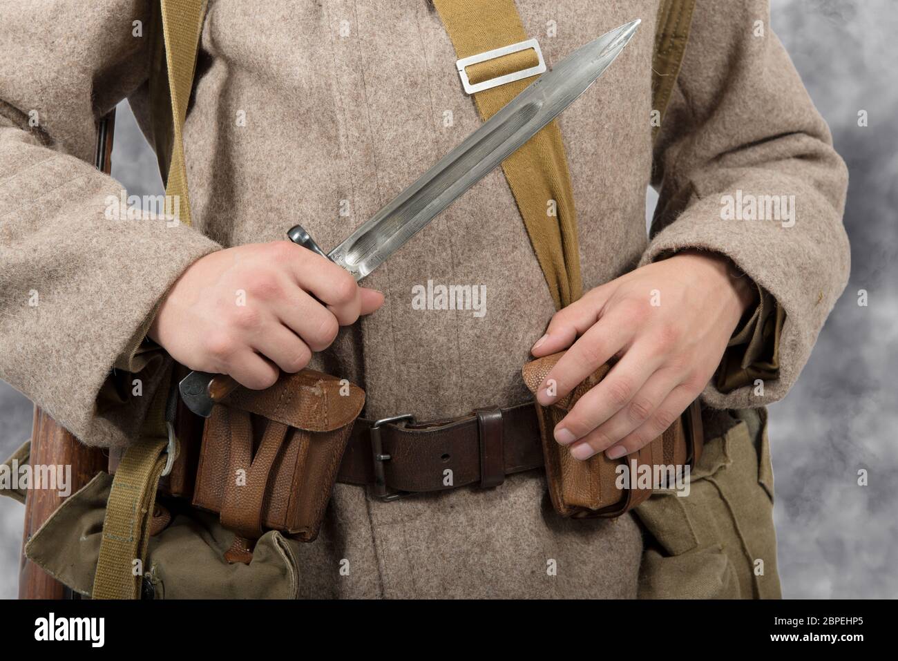 ソ連軍　bayonet鞘 USSR AK-47 6X2 Bayonet With Scabbard • Coinsfolder