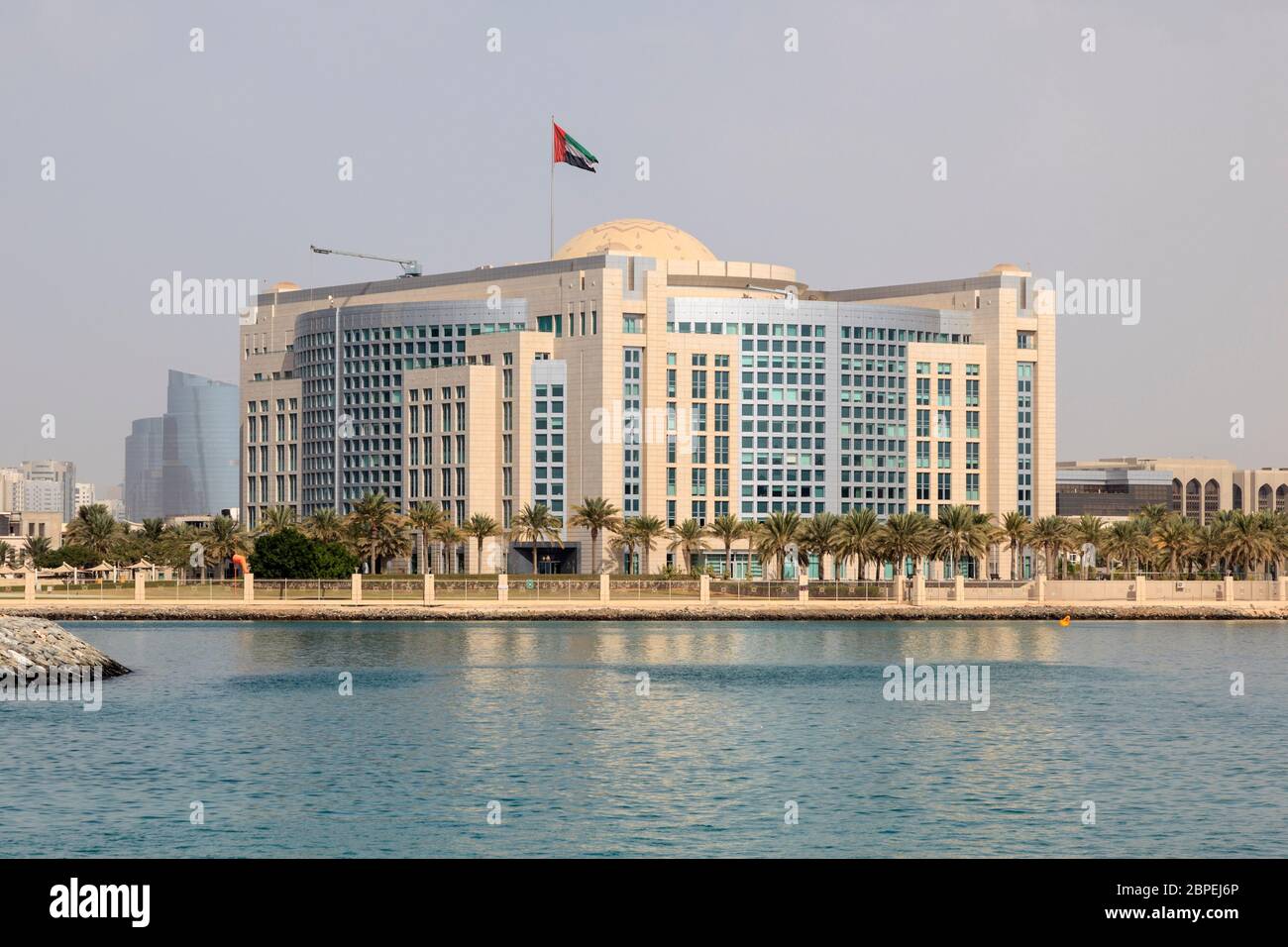Government building in Abu Dhabi, United Arab Emirates Stock Photo Alamy
