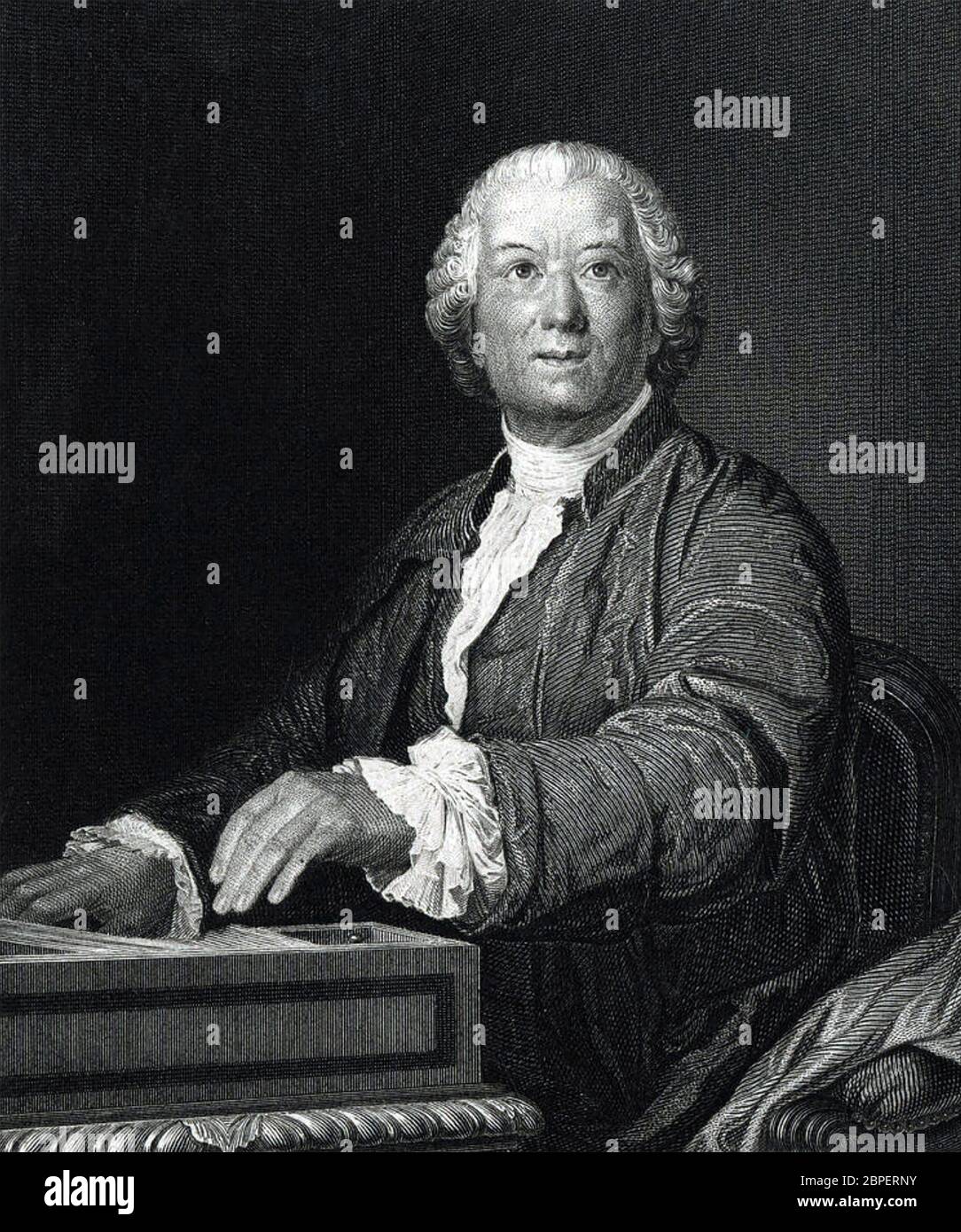 CHRISTOPH GLUCK (1714-1787) German Classical composer in 1775 Stock Photo