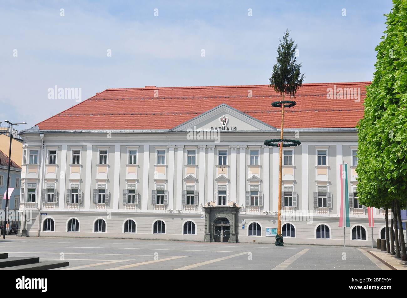 Neues Rathaus in Klagenfurt, Österreich Stock Photo Alamy