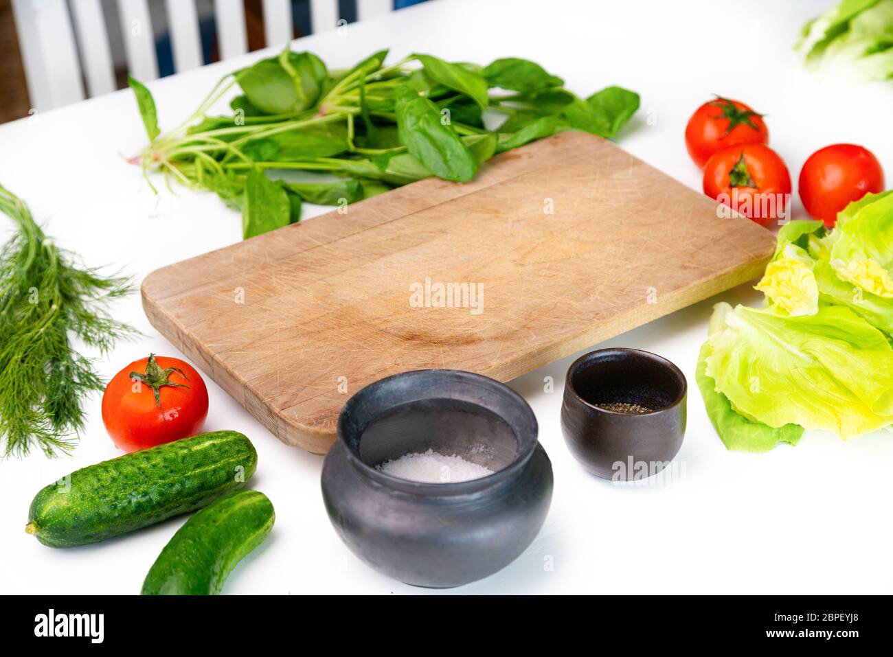 Dill cooking ingredients top view hi-res stock photography and images -  Page 8 - Alamy