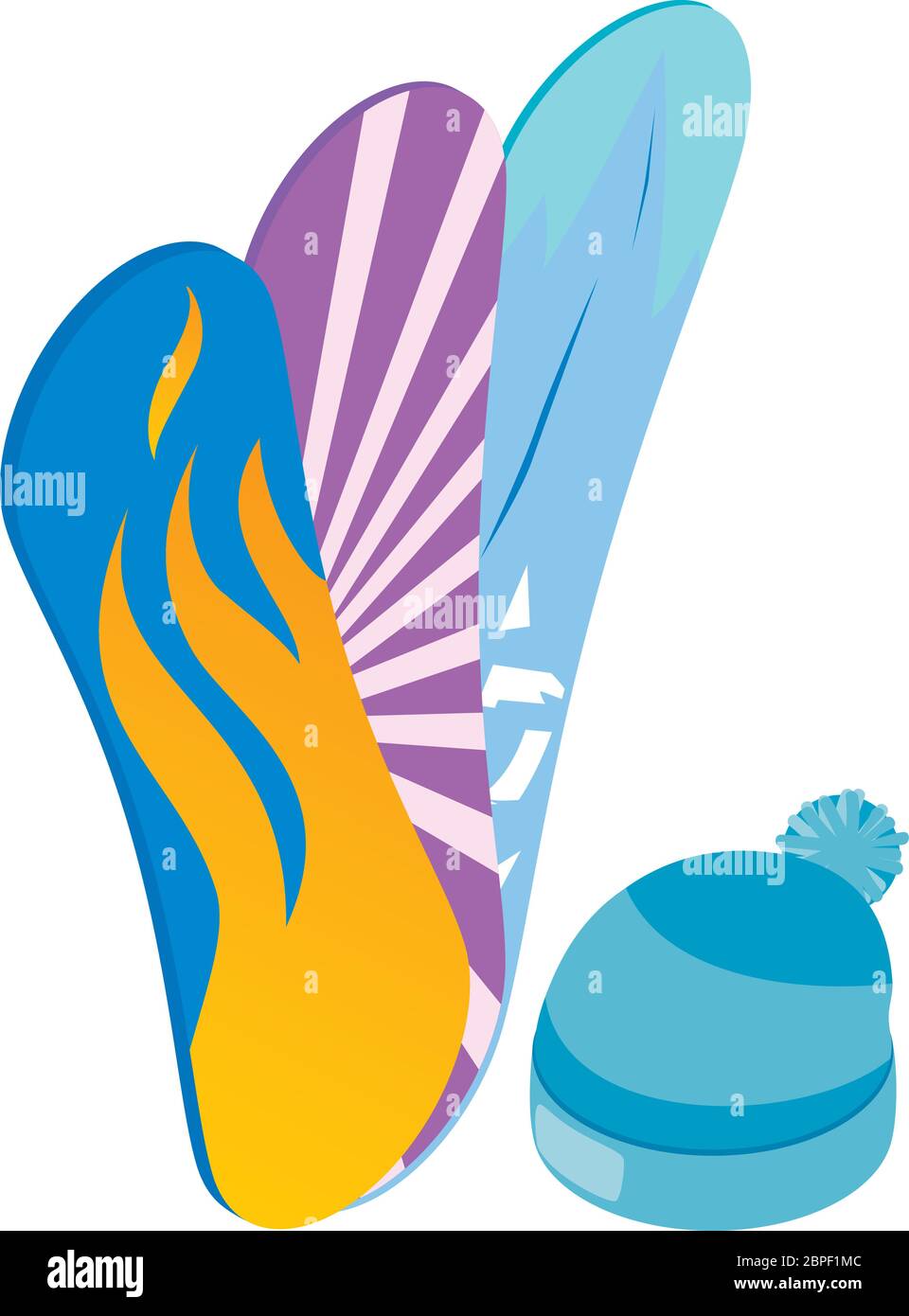 Winter sport icon, isometric style Stock Vector
