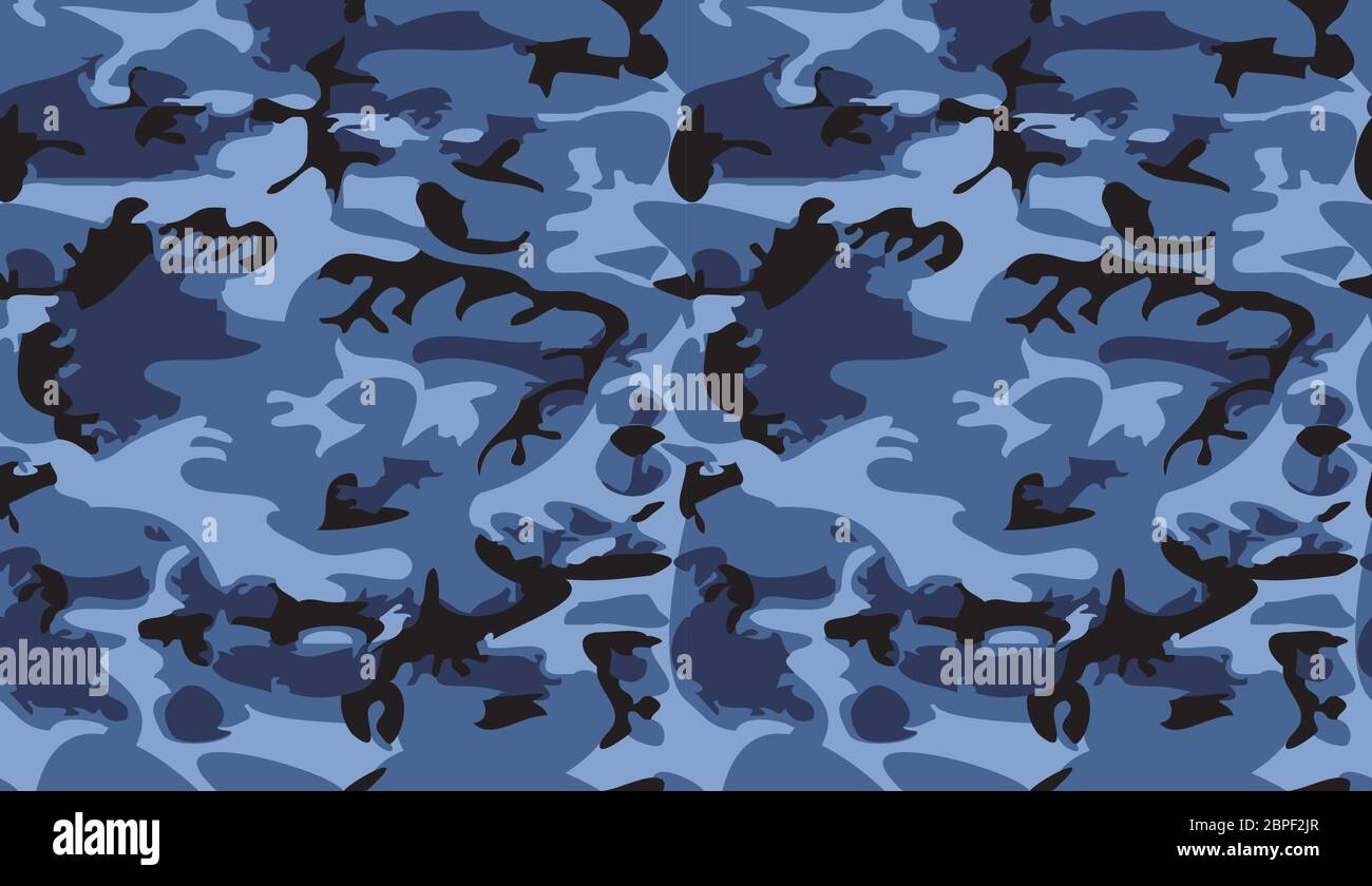 Camouflage pattern background vector. Classic clothing style masking ...