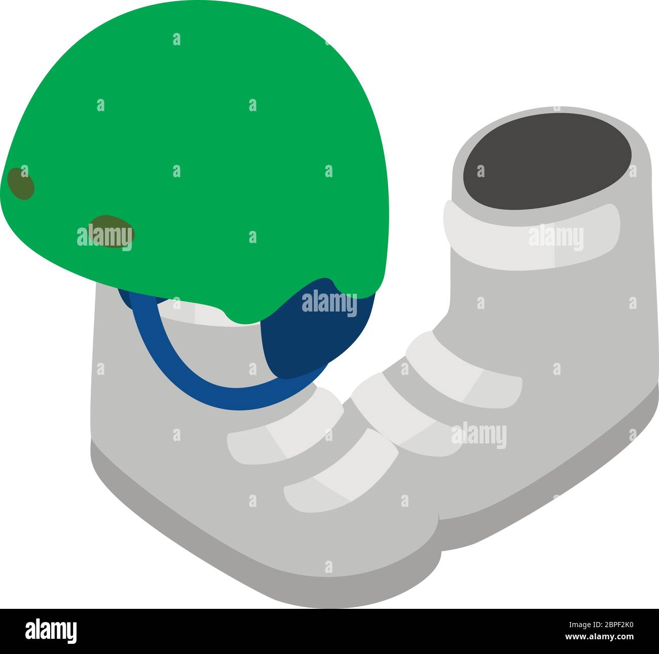 Competition gear icon, isometric style Stock Vector