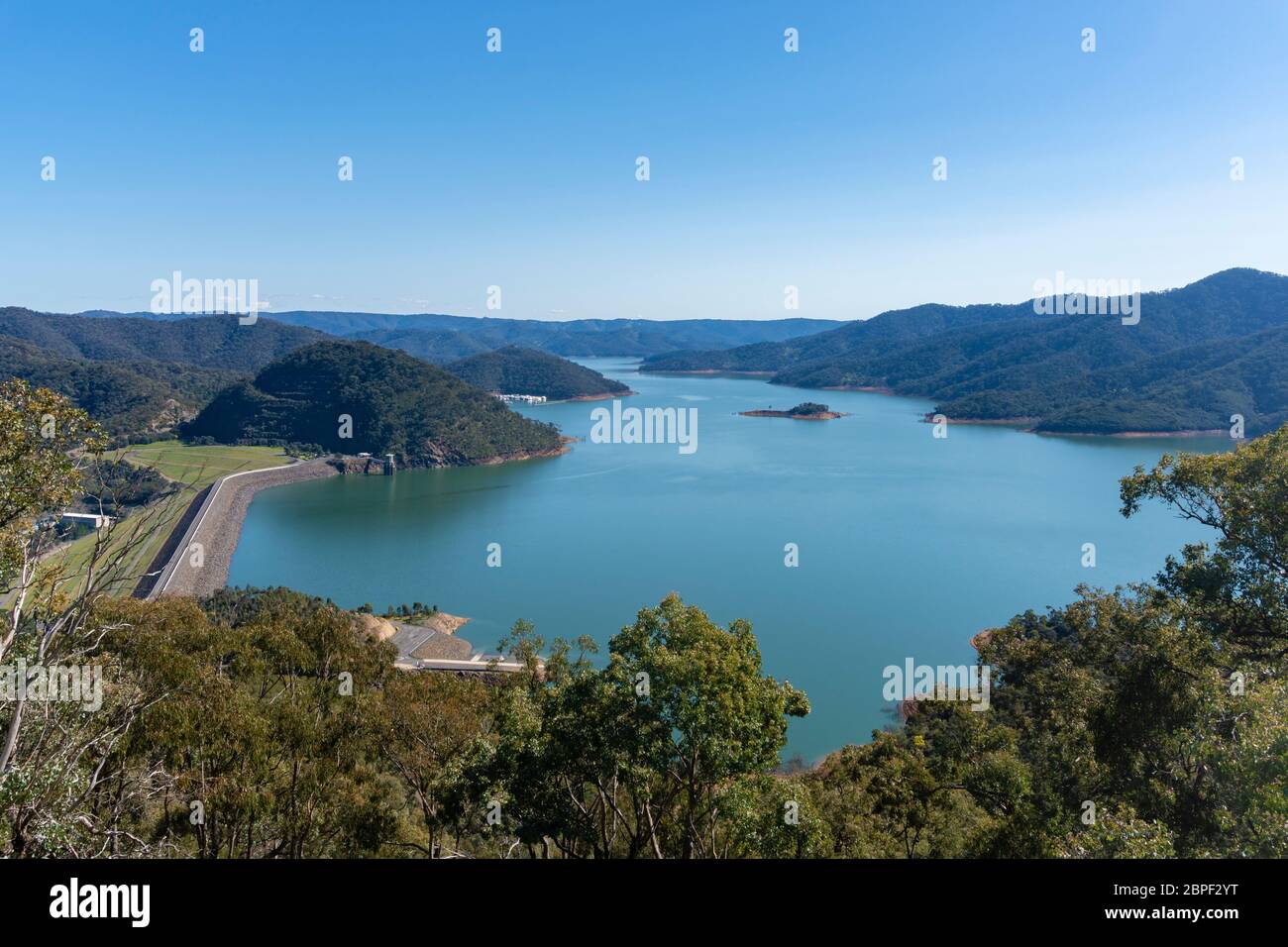 View of lake Eildon in Victoria, Australia Stock Photo Alamy