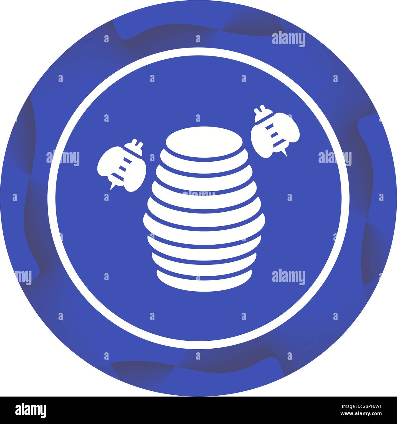 Bee hive vector vectors hi-res stock photography and images - Alamy
