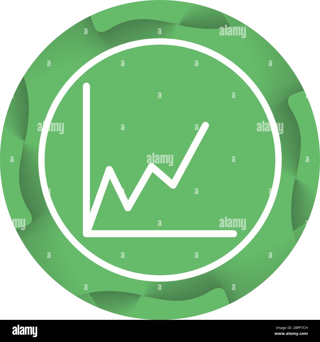 Beautiful Graph Glyph Vector Icon Stock Vector Image & Art - Alamy
