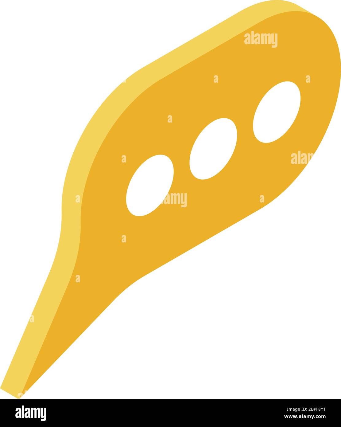 Optician chat icon, isometric style Stock Vector
