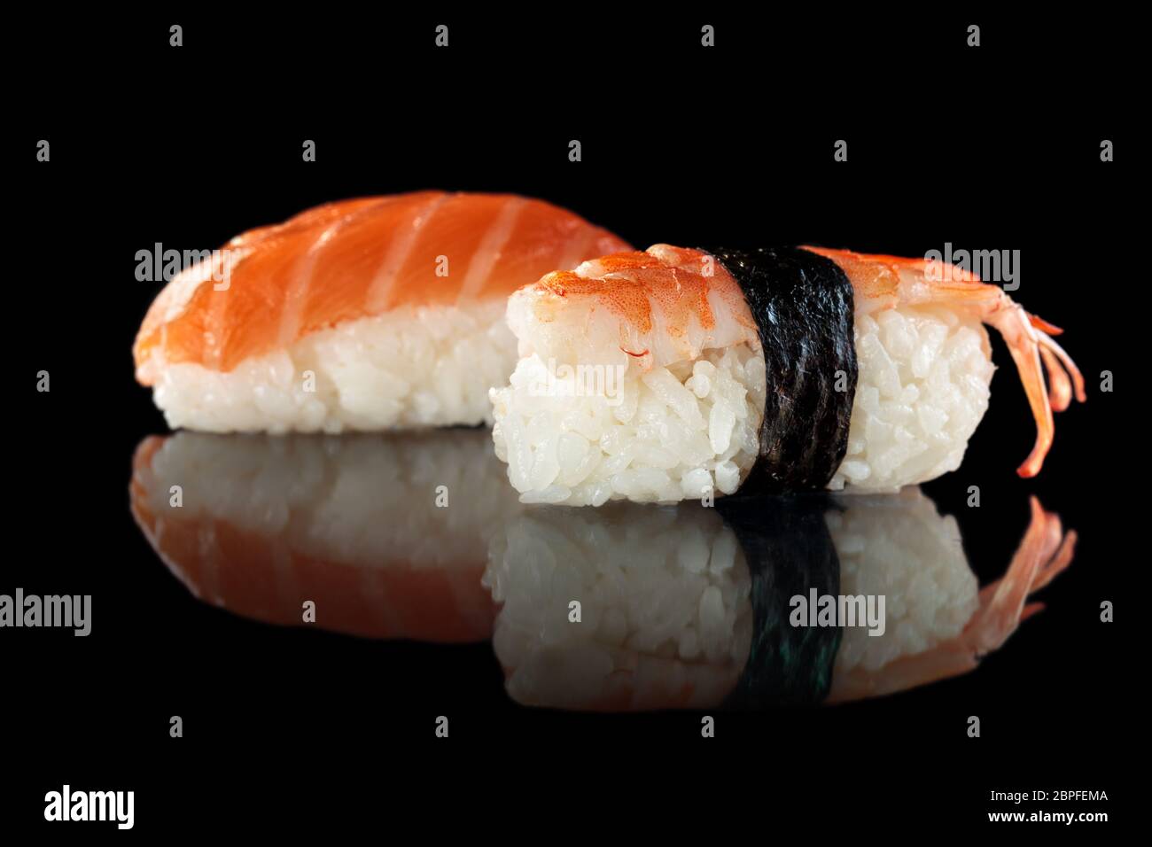 Golden Eye Snapper and Stripe Jack Sushi Stock Image - Image of life, rice:  160073867