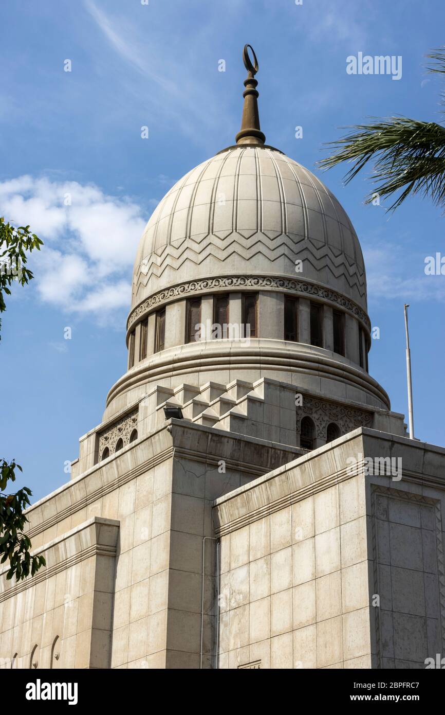 Mausoleum of Mustafa Kamel, 1947, by architect Ahmed Charmi, Cairo, Egypt Stock Photo
