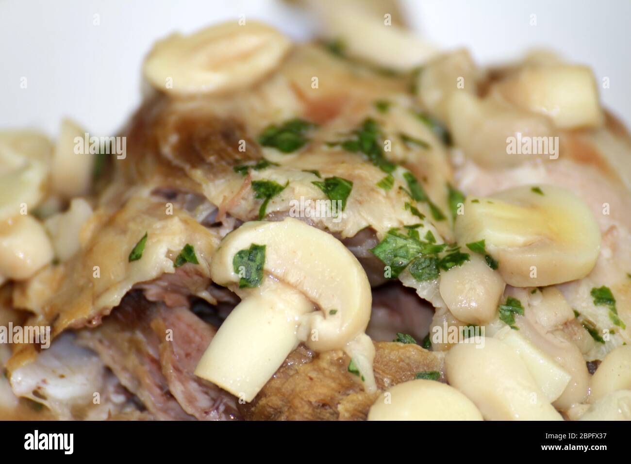 decorative food in a restaurant Stock Photo - Alamy