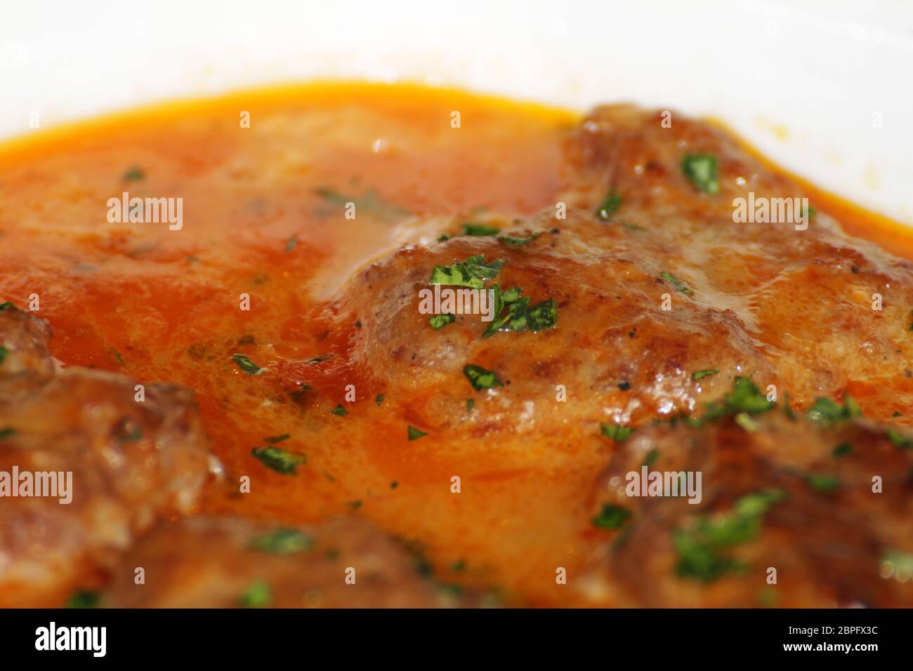 decorative food in a restaurant Stock Photo - Alamy