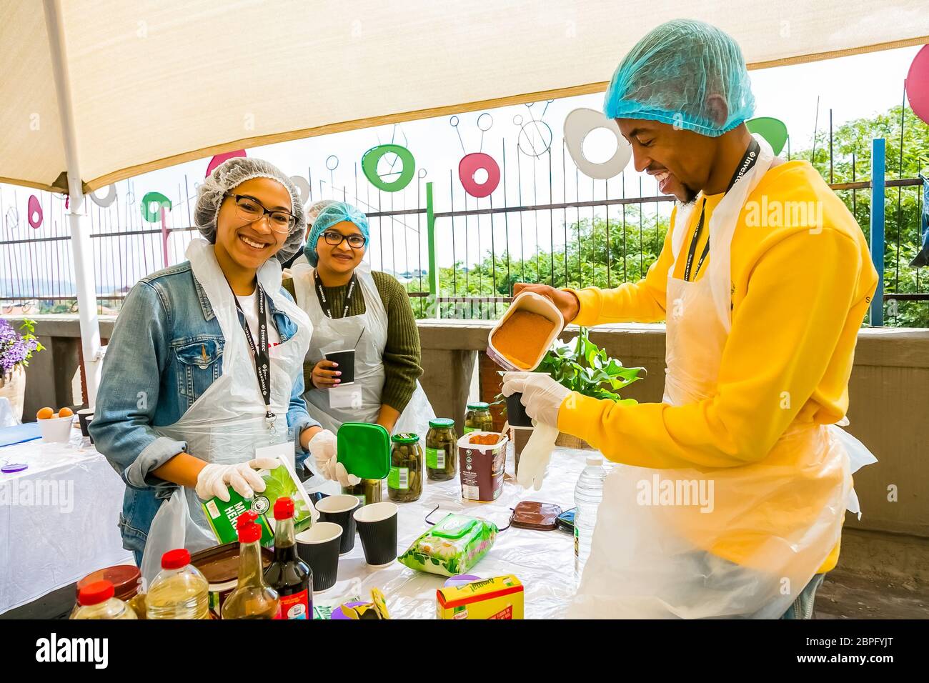 Johannesburg, South Africa March 24, 2018 Soup Kitchen community