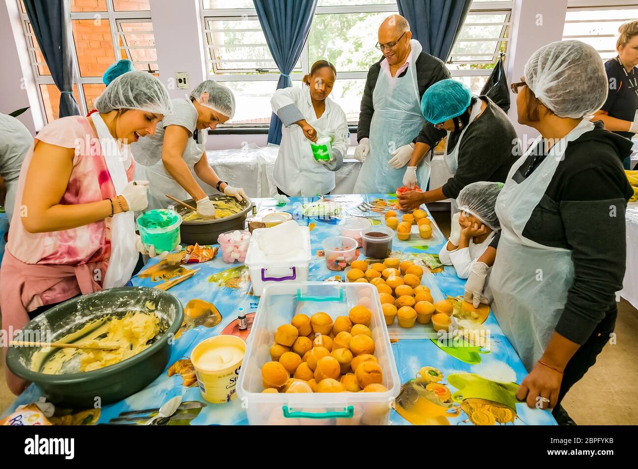 Johannesburg, South Africa March 24, 2018 Soup Kitchen community