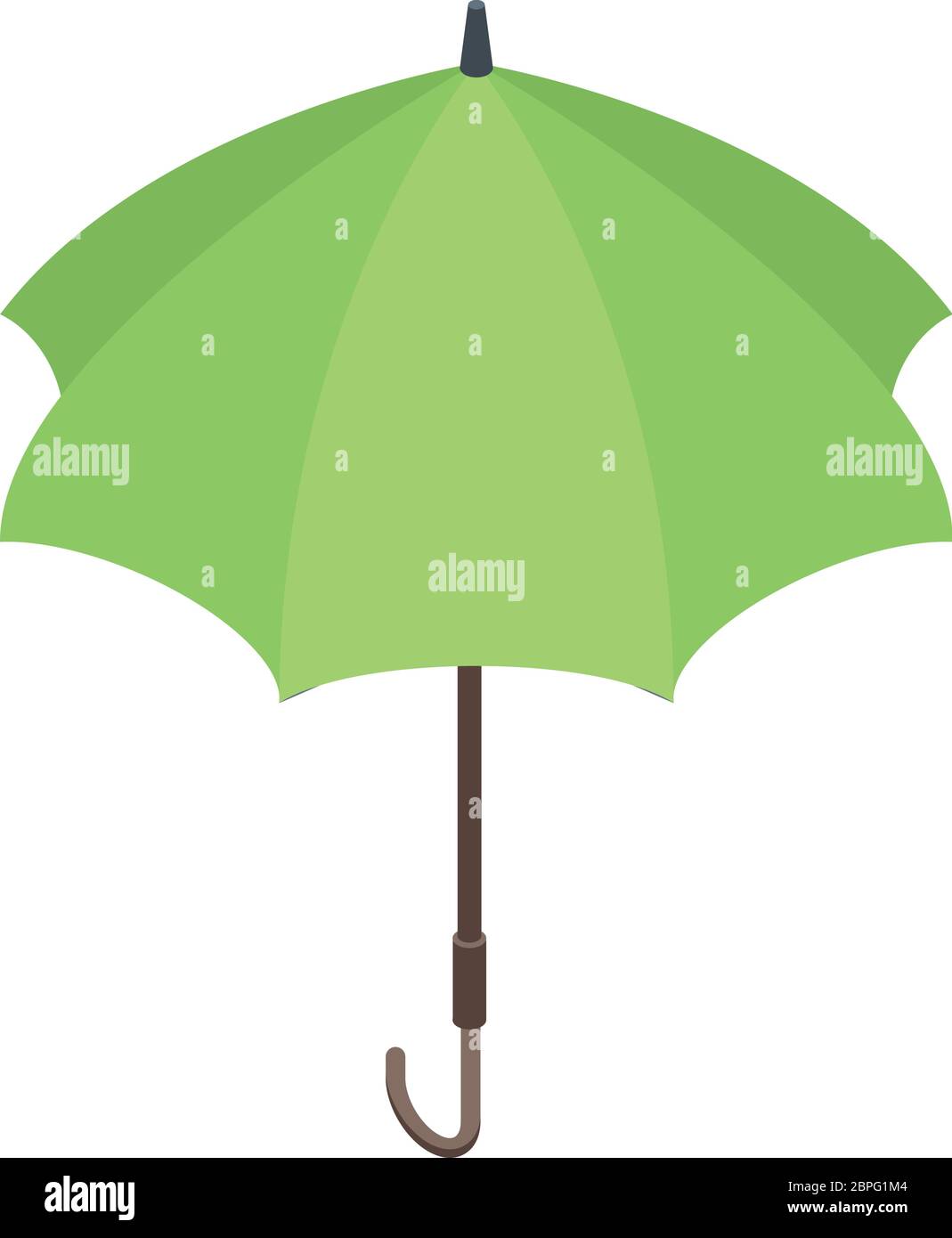 Green umbrella icon, isometric style Stock Vector Image & Art - Alamy