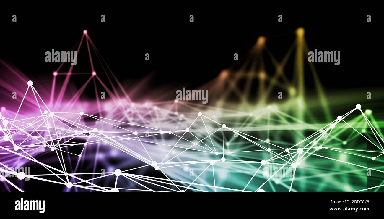 Information Technology Platform and Database System Concept Stock Photo ...