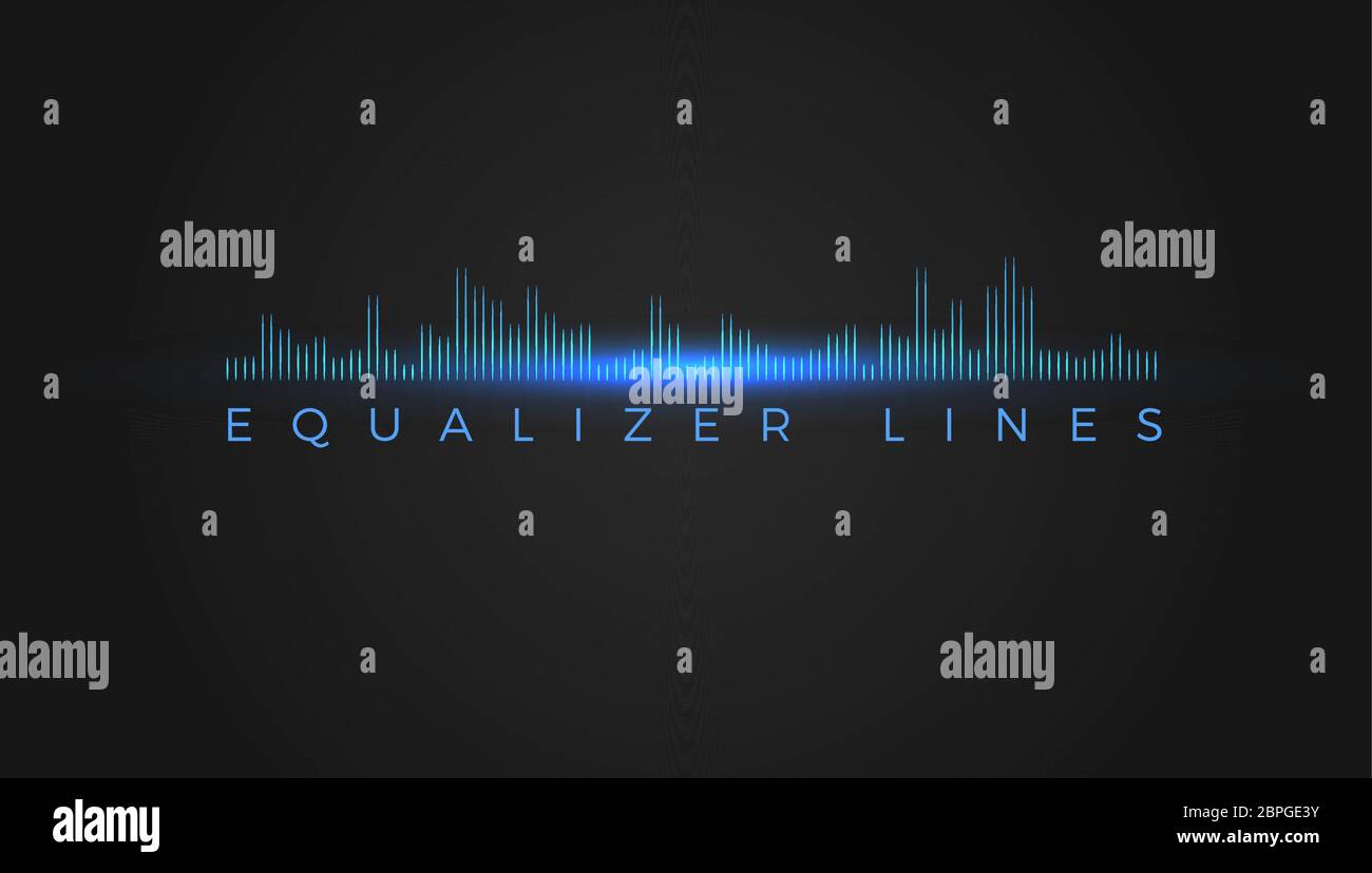 Stereo audio equalizer. Digital sound recorder. Electronic music