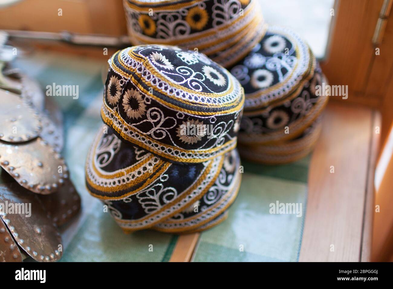 Traditional Taqiyah hats with fine 