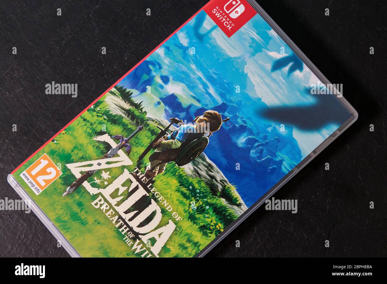 LONDON - APRIL 08, 2020: Legend of Zelda video game for Nintendo Switch  Stock Photo - Alamy