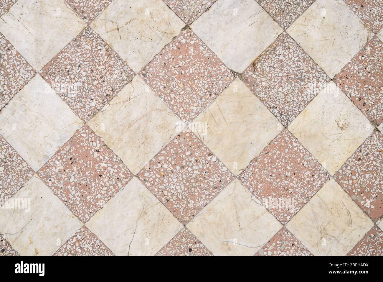 Background texture of tiled flooring. Building materials for the floor. Stock Photo