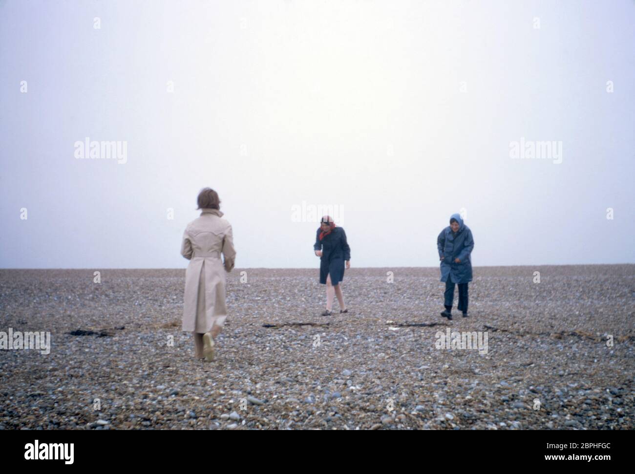 1970s family beach hi-res stock photography and images - Alamy