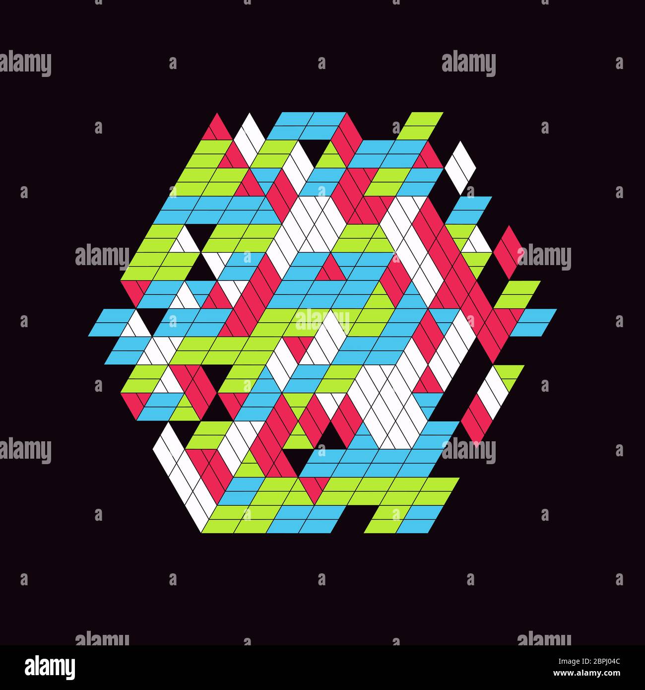 Abstract Vector Illustration. Can Be Used For Design And Presentation. Stock Vector