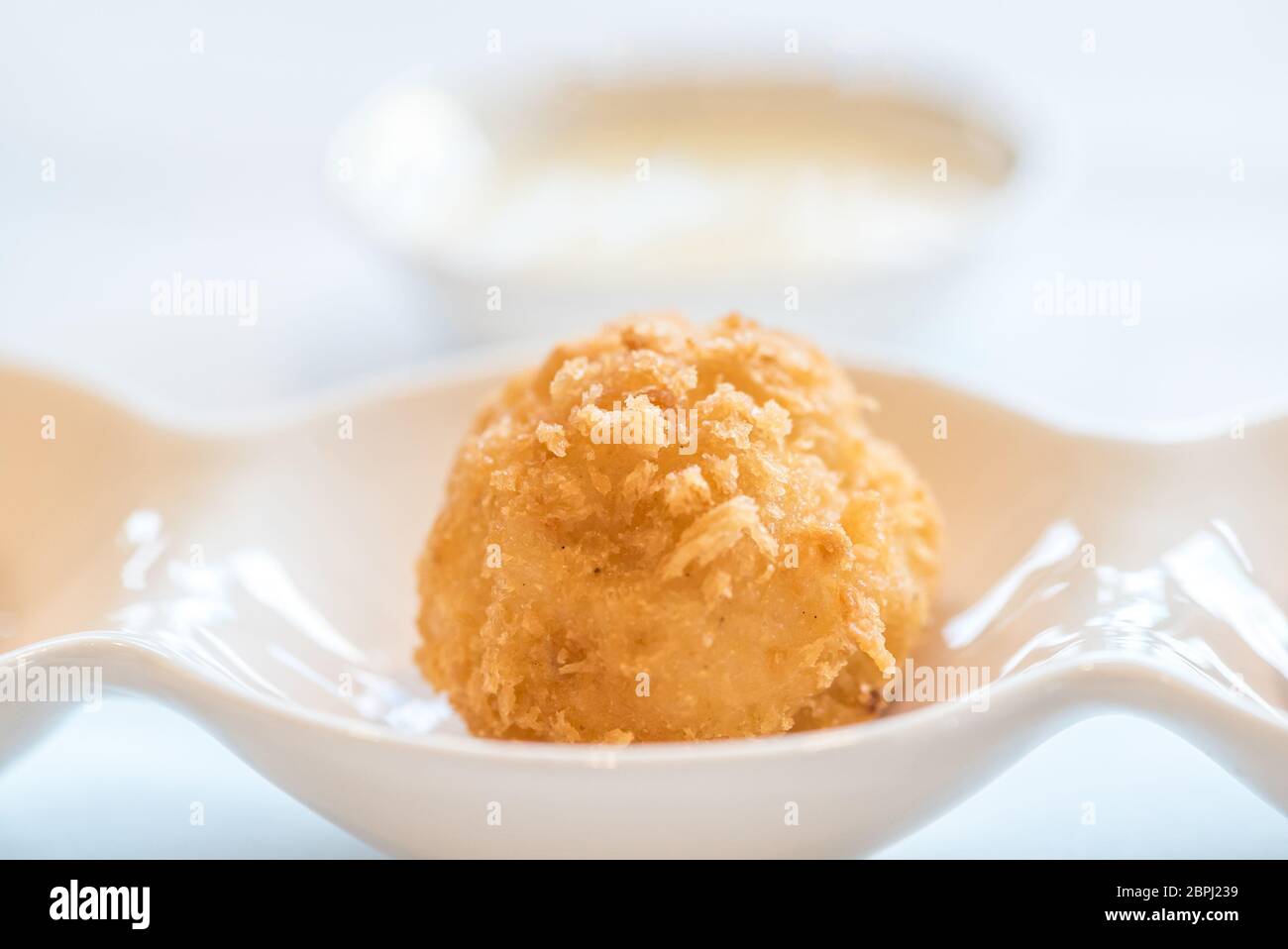 Chinese dim sum Fried Shrimp ball - Chinese groumet cuisine Stock Photo