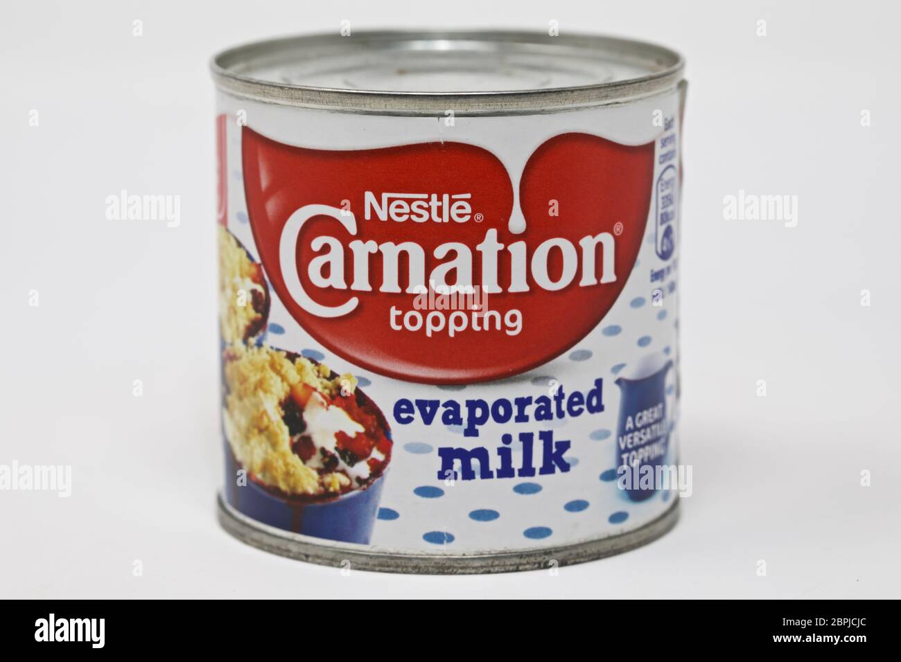 Nestlé Carnation Evaporated Milk Stock Photo