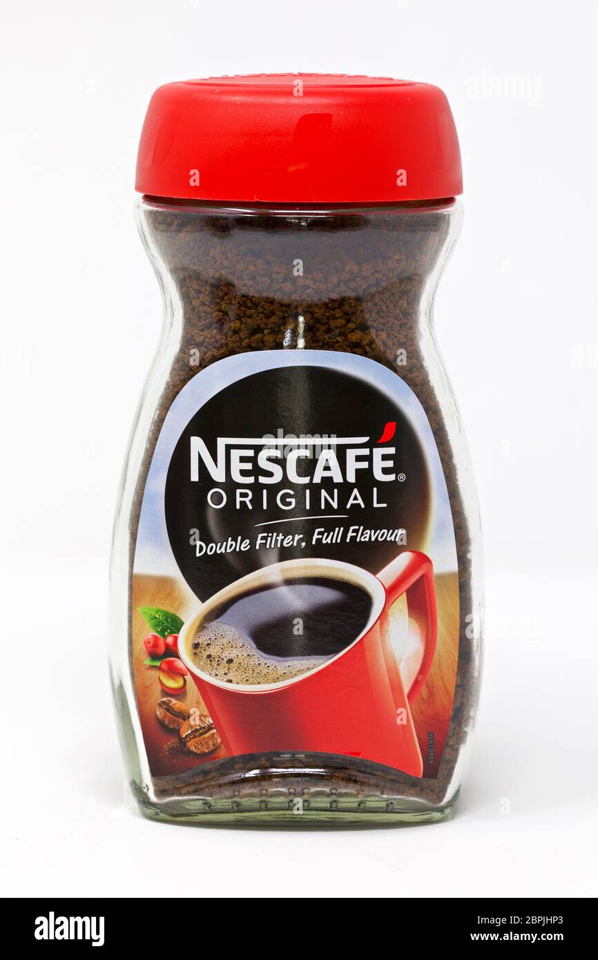 Nescafe Original Instant Coffee Stock Photo Alamy