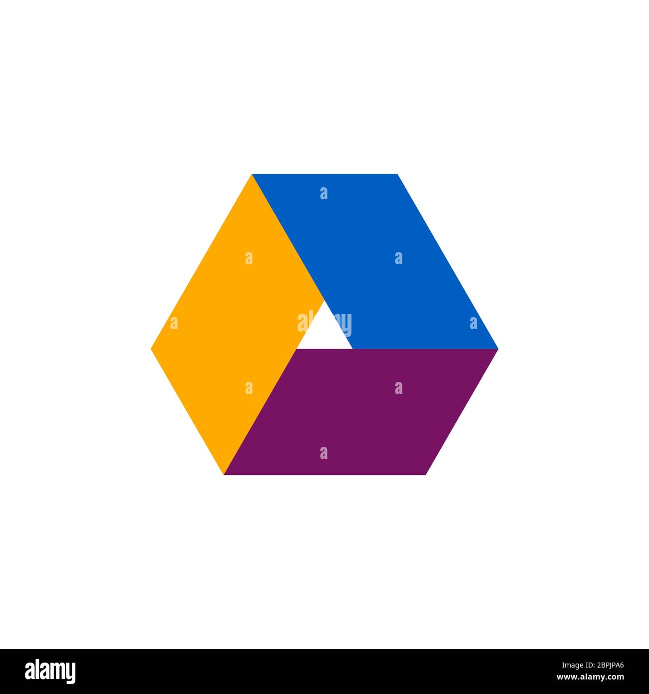 Colorful Triangle Logo Template Illustration Design. Vector EPS 10 ...
