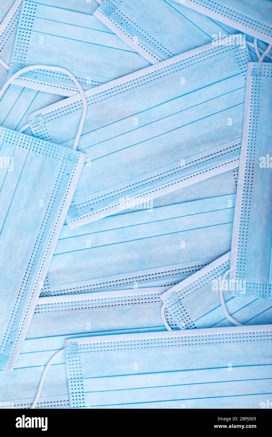 Two medical disposable masks hi-res stock photography and images - Alamy