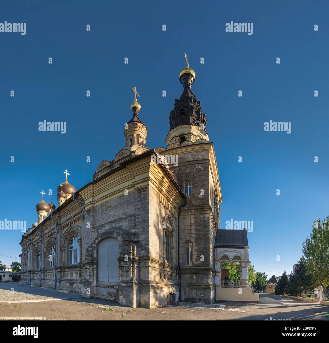 Nikolaev, Ukraine - 10.06.2018. Cathedral of the Kasperovsky Icon of the Mother of God in Nikolaev Stock Photo