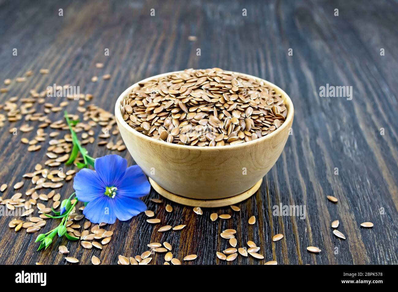 Flax Seeds Coffee Grinder On White Stock Photo 1791631244