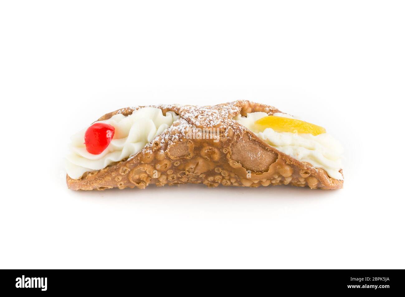 Typical sicilian dessert, cannoli, with candied fruit Stock Photo Alamy