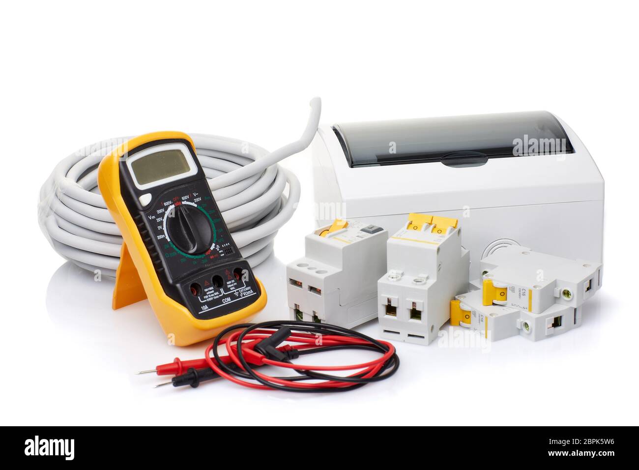 Automatic circuit breakers, distribution box, cable and digital