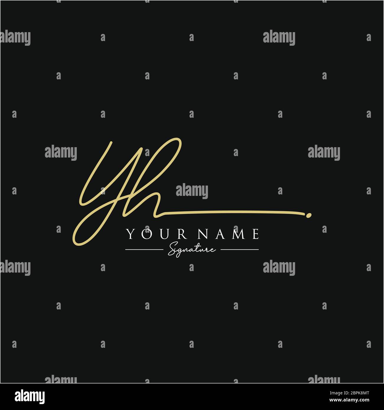 Letter yh vector vectors hi-res stock photography and images - Alamy