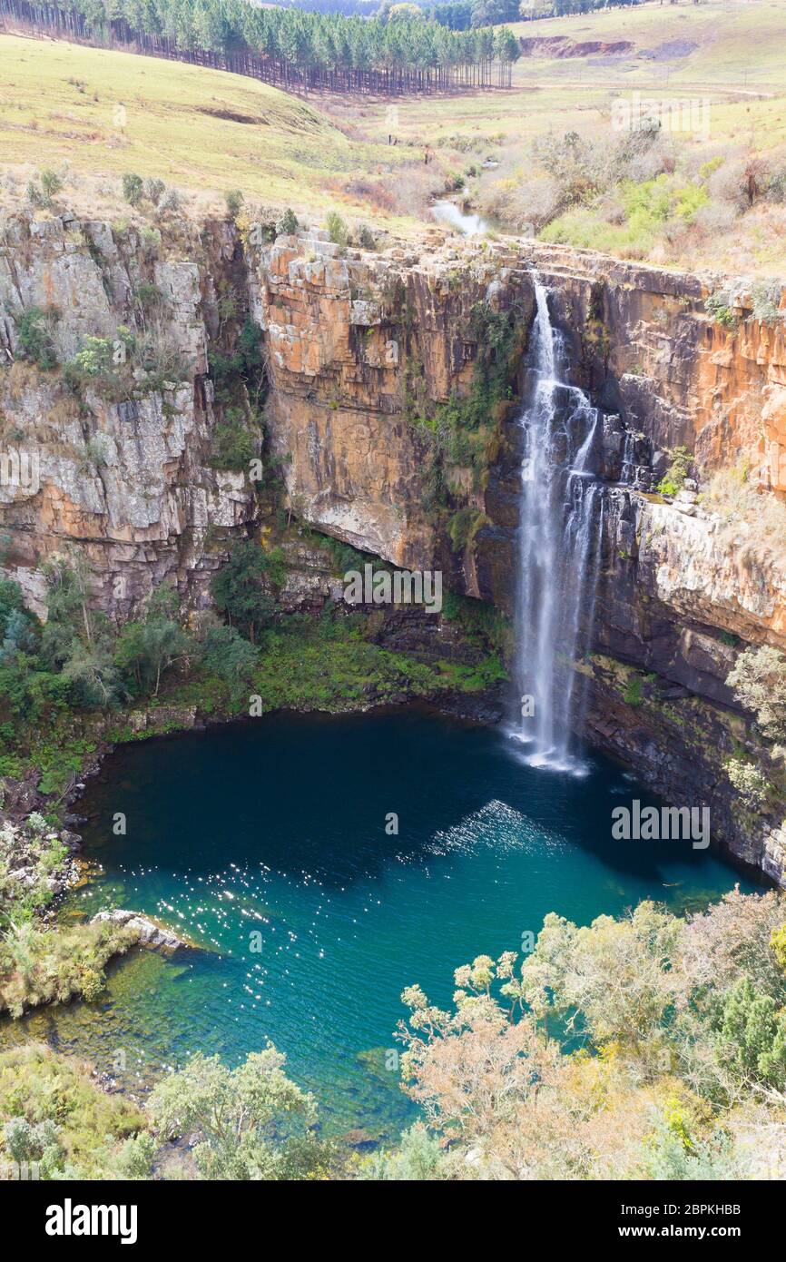 Berlin Falls close up from Blyde River Canyon, South Africa. African