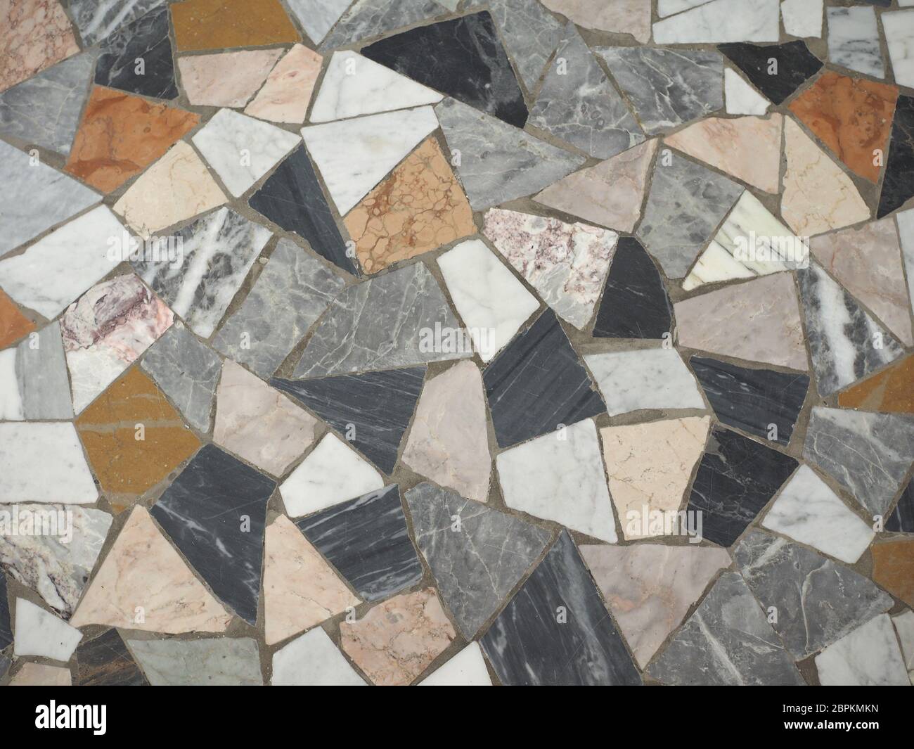 grey and brown marble texture useful as a background Stock Photo