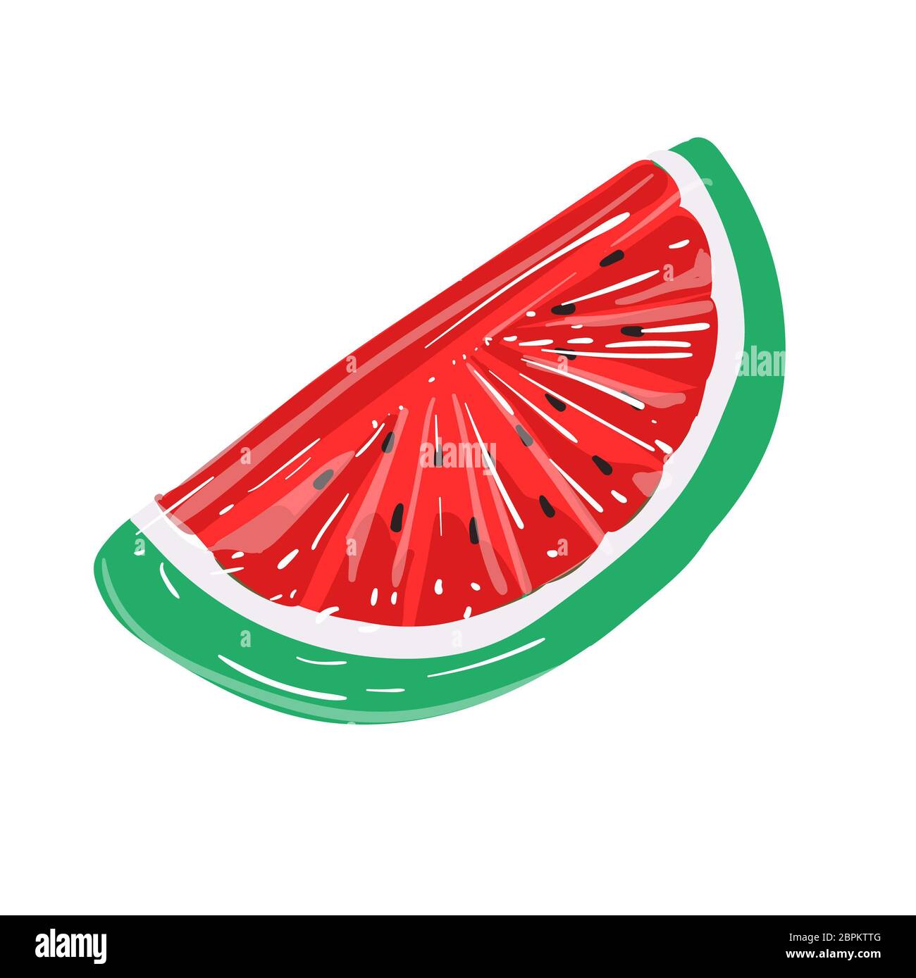 Bright inflatable ring on white background. Summer holidays. watermelon  float mattress Stock Photo - Alamy