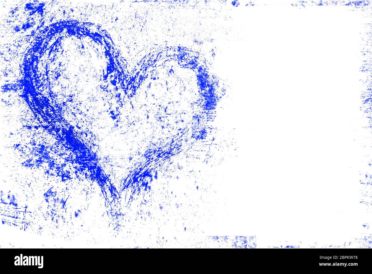 Grunge Design With Blue Heart Symbol It Can Be Used As A Valentine S Theme Poster Wallpaper Design T Shirts And More Stock Photo Alamy