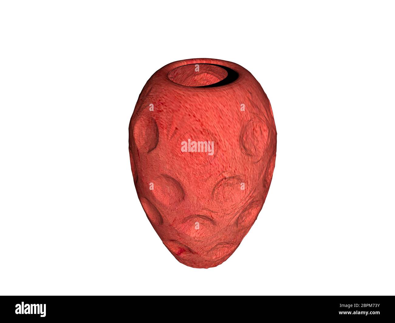 big red flower vase Stock Photo Alamy