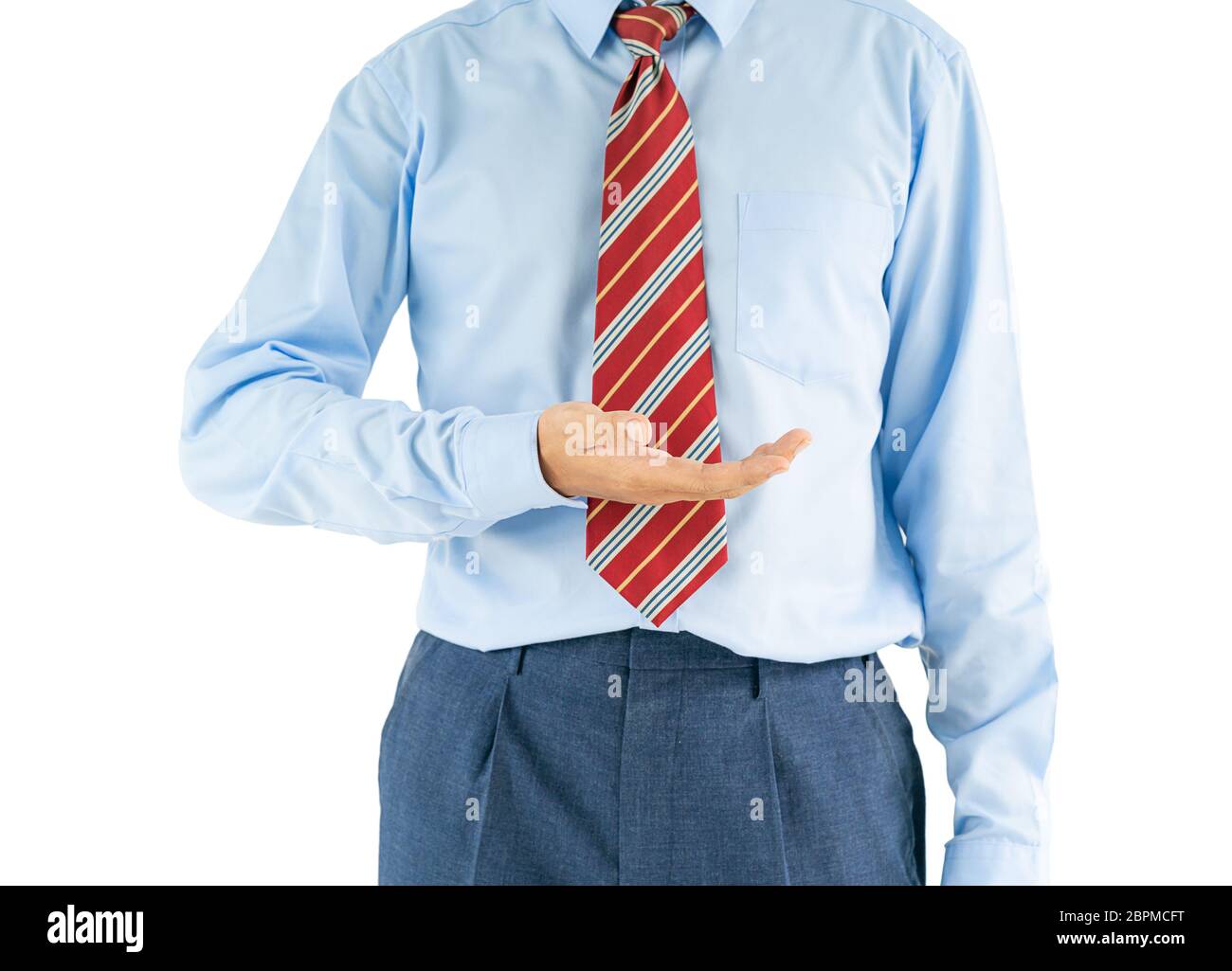 White shirt red tie hi-res stock photography and images - Alamy