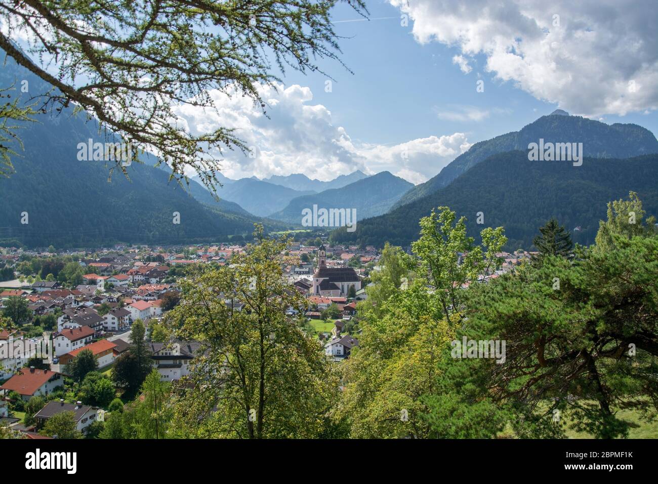 District Of Garmisch Partenkirchen High Resolution Stock Photography