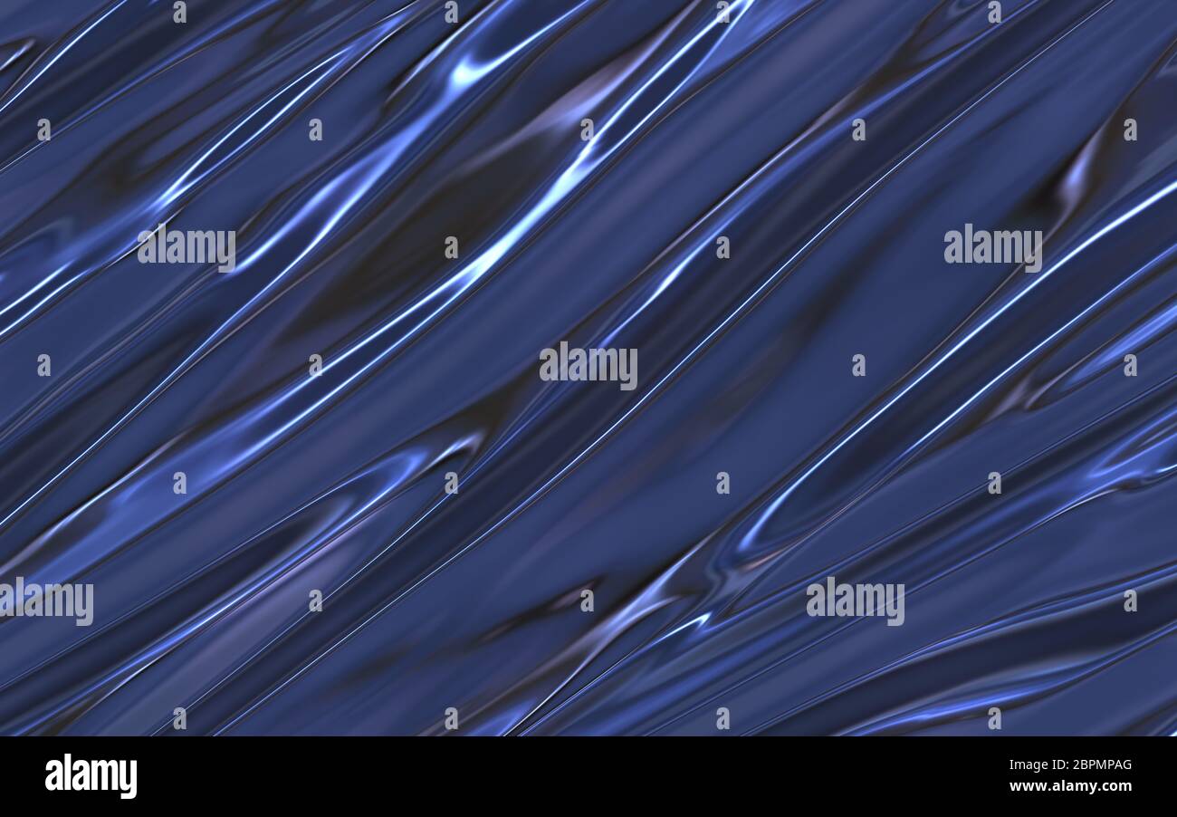 blue shiny satin metal background Stock Photo - Alamy