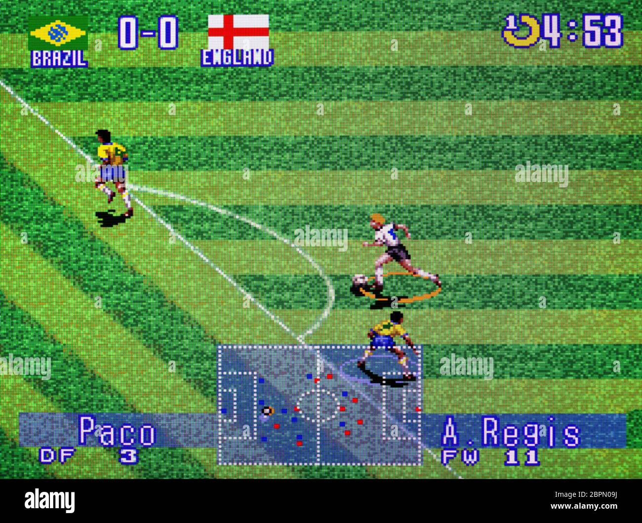 International Superstar Soccer Deluxe Snes Super Nintendo Editorial Use Only Stock Photo Alamy
